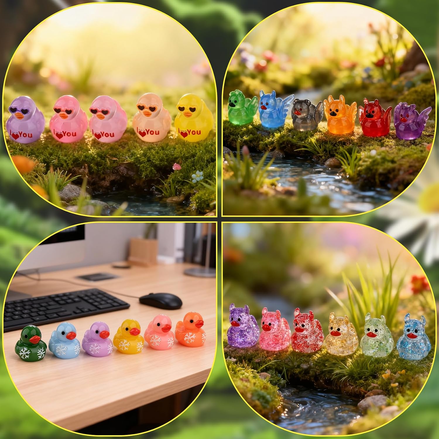 Thumbnail 5 de Prdingfy Mini Resin Ducks, 100-Piece Set