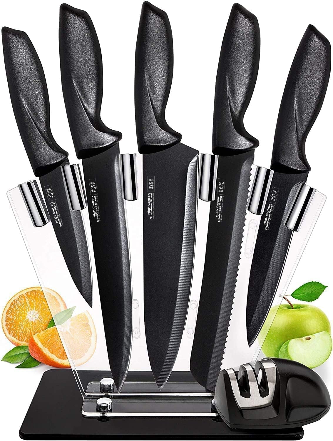 Home Hero kitchen knife set, 7-piece