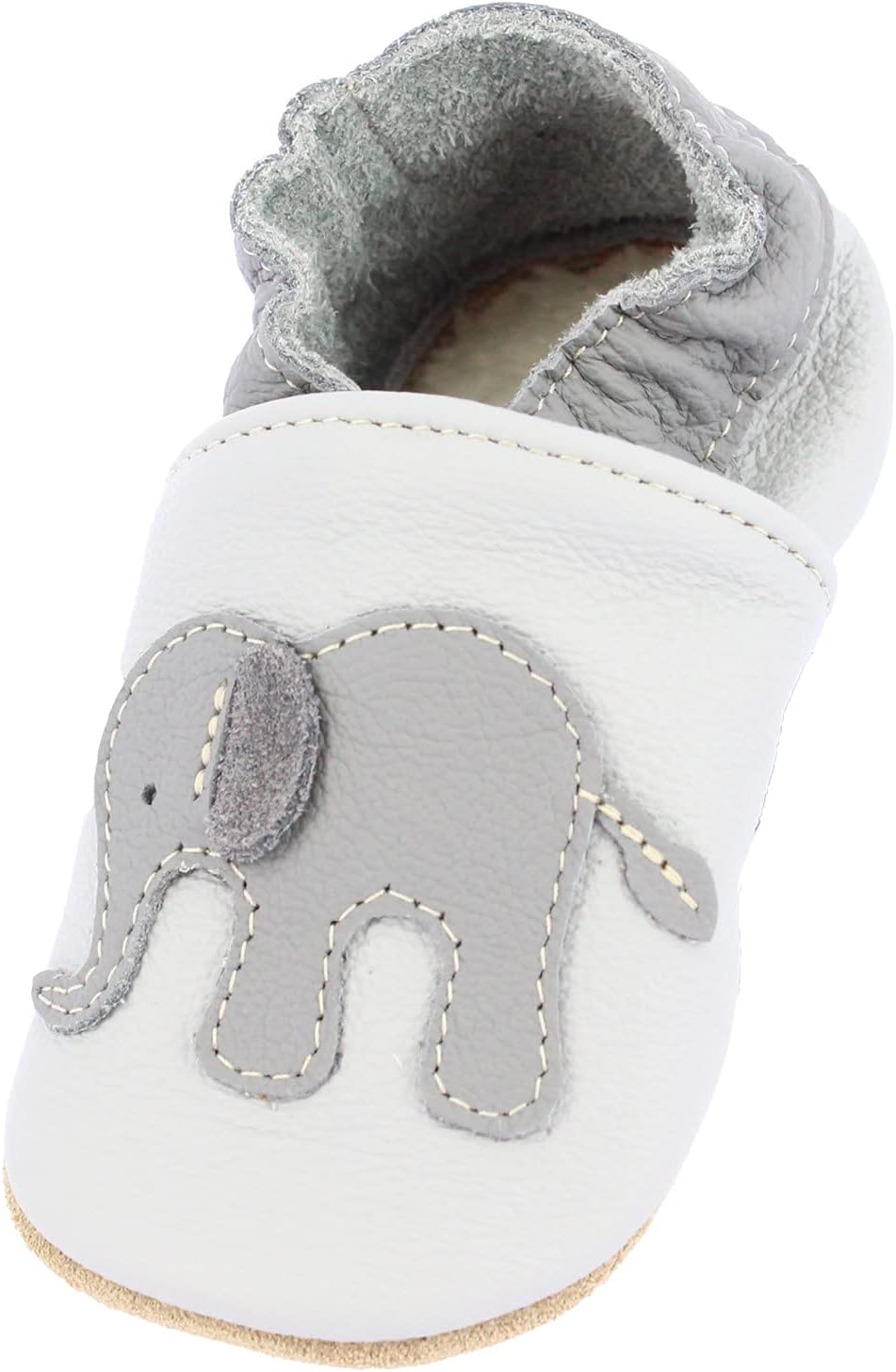 Detalle de Beck Unisex Kinder WendelinLauflernschuh – rutschfest für den Einstieg ins Laufen