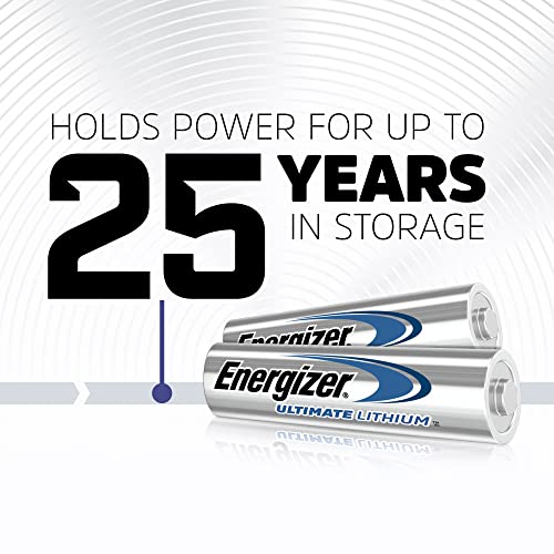Thumbnail 3 de Energizer Ultimate Lithium AA Batteries (24-Pack) – Long-Lasting 1.5V Power for High-Drain Devices