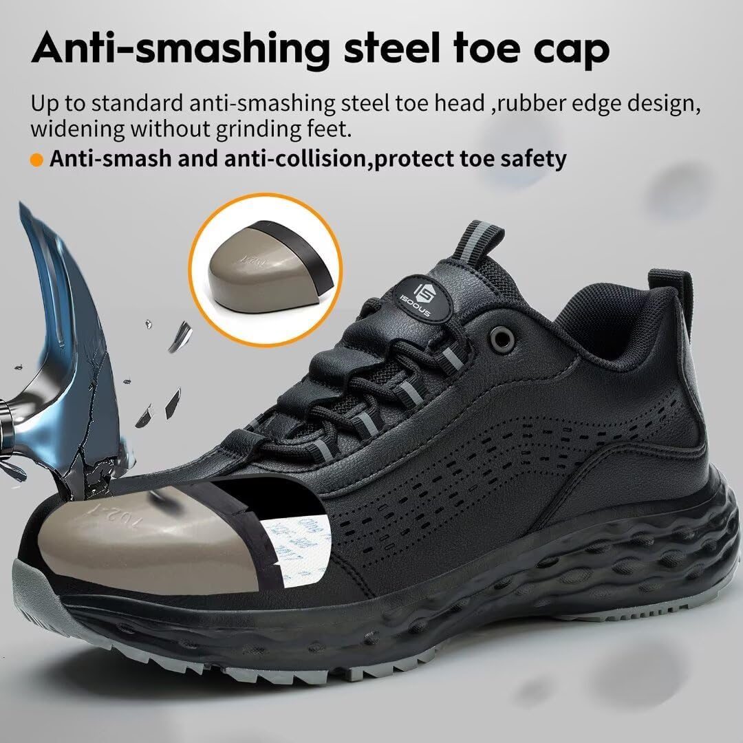 Thumbnail 2 de Scarpe Antinfortunistiche ISOOUS Uomo/Donna Antiscivolo – Leggere, Traspiranti e Sicure