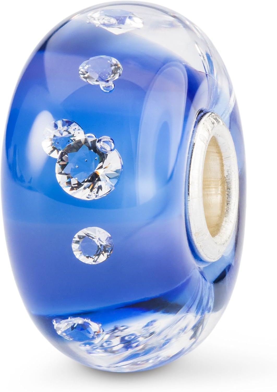 Detalle de Trollbeads Funkelnde Momente Diamanten Beads (Beständiger Frieden)