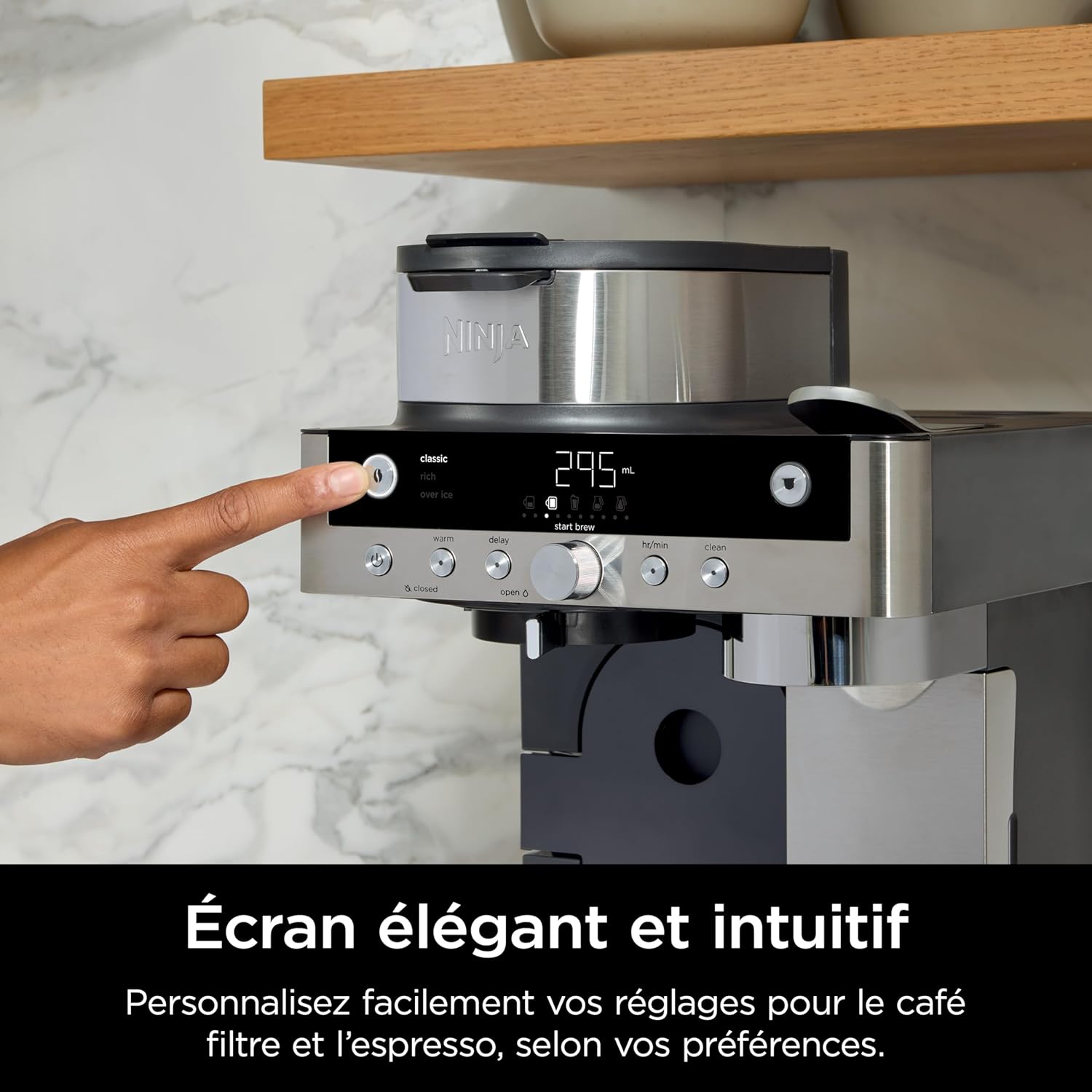 Thumbnail 6 de Ninja Prestige Machine à Café 2-en-1: filtre et capsules pour latte et espresso – CFN802EU