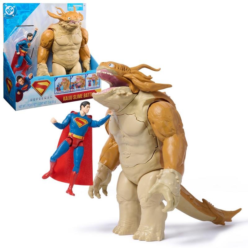 Detalle de Figura de acción Spin Master Superman Kaiju Slime Battle set (2 figuras)