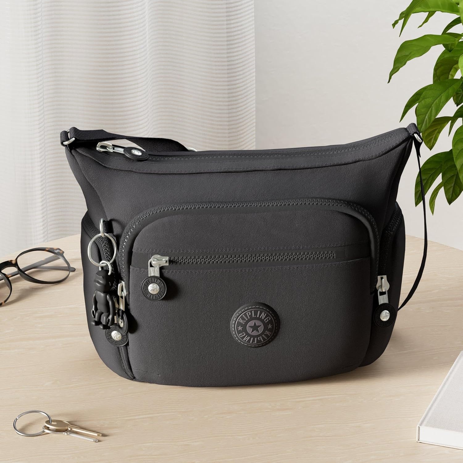 Thumbnail 1 de Kipling GABBIE S kleine Umhängetasche Black Noir (Schwarz) mit Handyfach