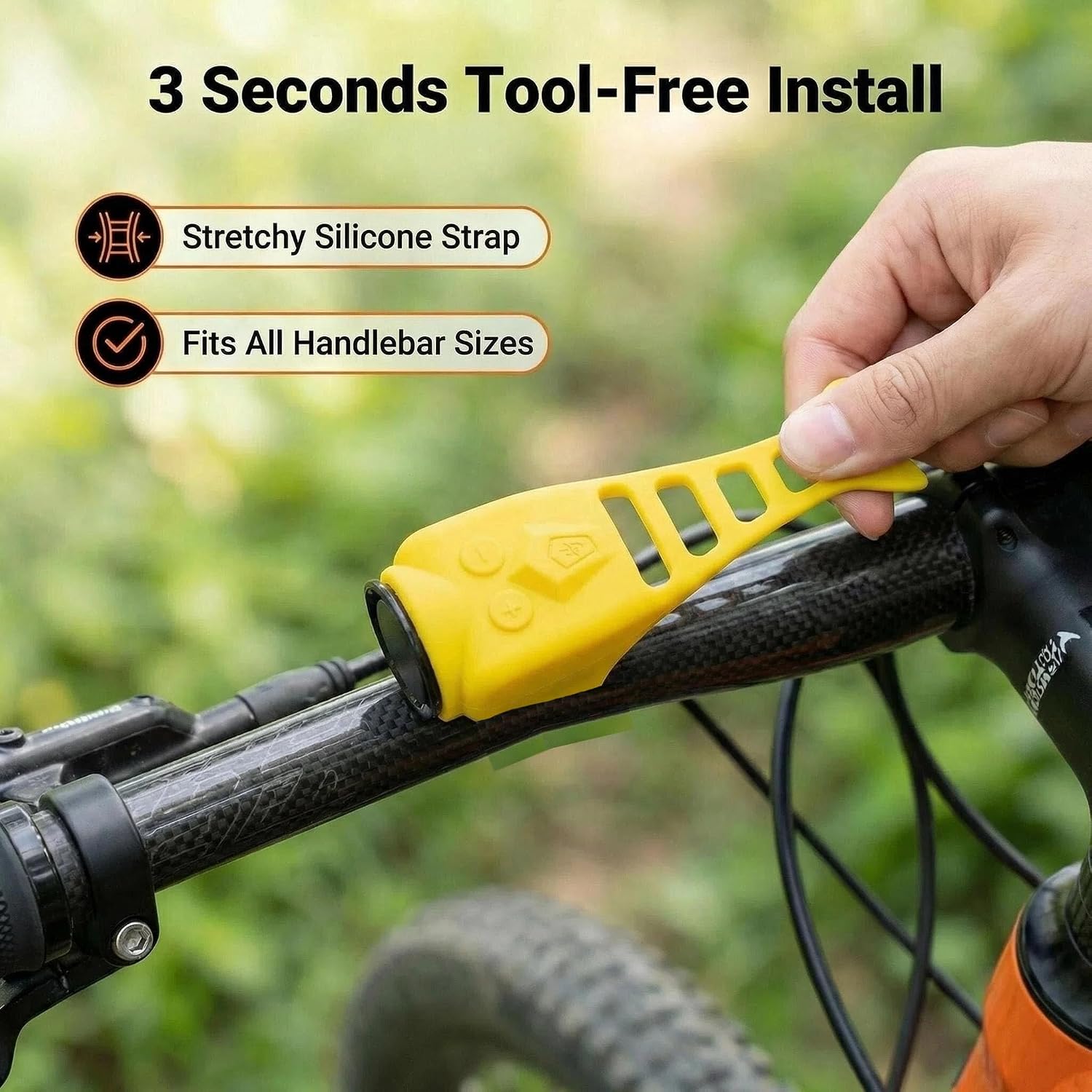 Detalle 2 de Electric Bike Horn, USB-C Rechargeable