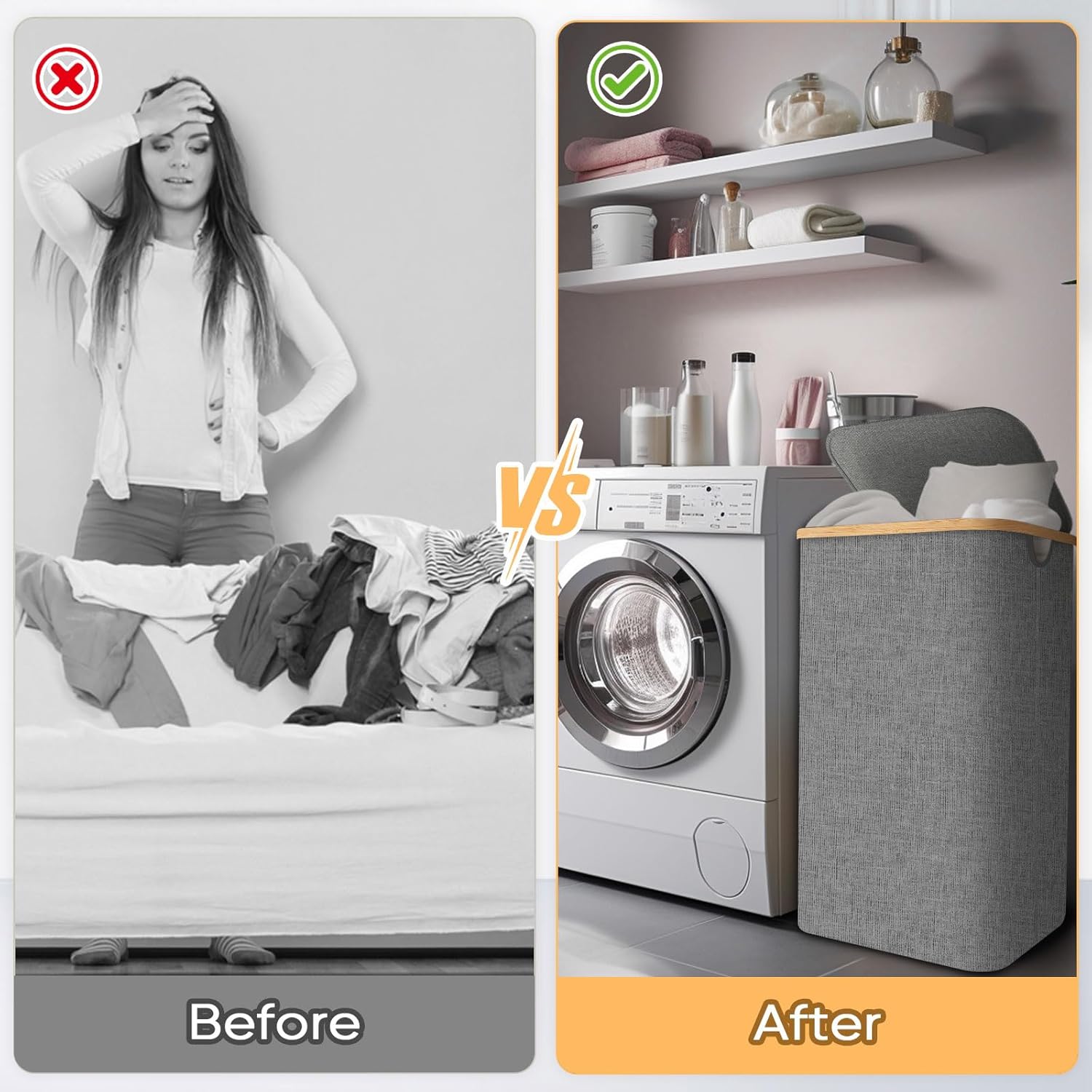 Thumbnail 6 de BALEINE Laundry Hamper 26 Gal ⚙