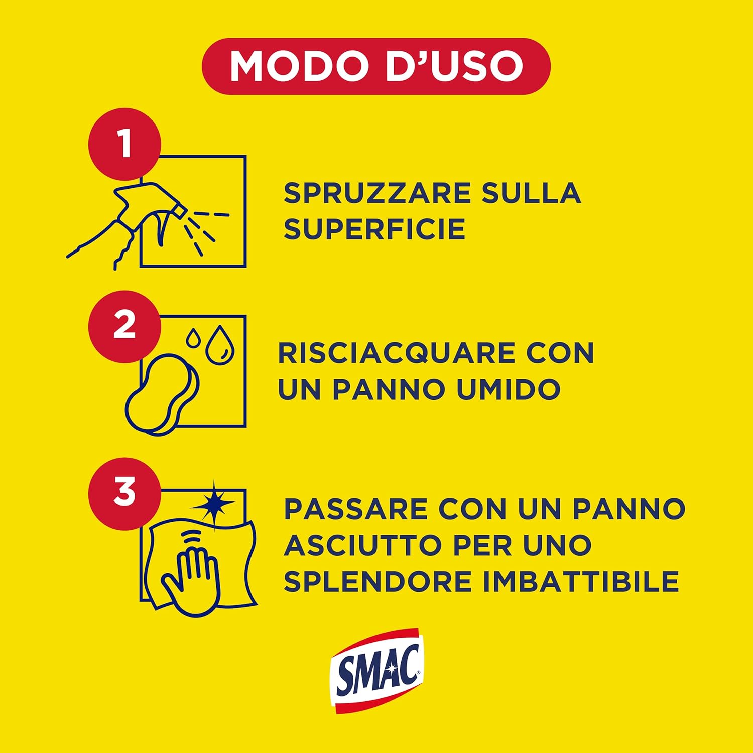 Thumbnail 4 de Smac Sgrassatore Cucina al Limone spray multisuperficie con tecnologia Zero Aloni, 650 ml (12 pezzi)