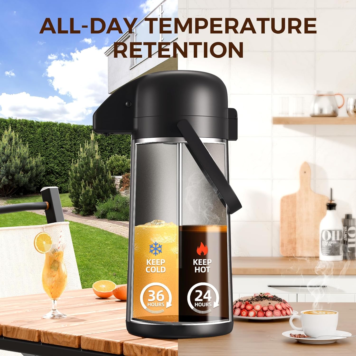 Detalle 2 de Gezoss 102oz Coffee Carafe
