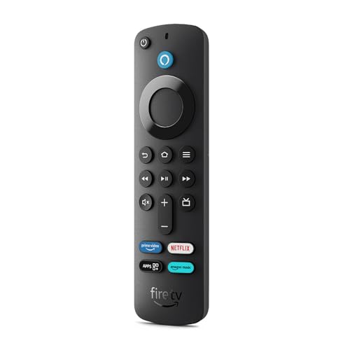 Detalle de Telecomando vocale Alexa per Fire TV di Amazon: controllo a distanza con comandi TV, audio e voce