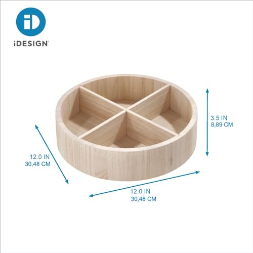 Thumbnail 2 de iDesign The Home Edit Lazy Susan, Madera Natural 🍂