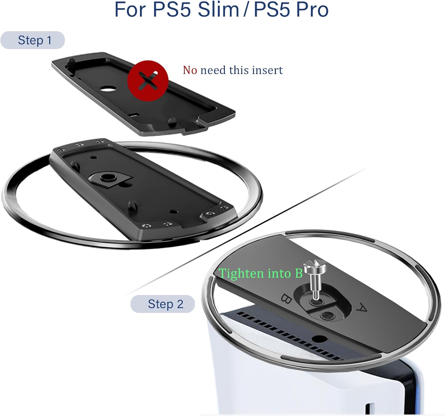 Thumbnail 5 de ANNSKIN PS5 Slim Vertical Stand — Secure, minimalist stand for PS5 Pro, PS5 and PS5 Slim