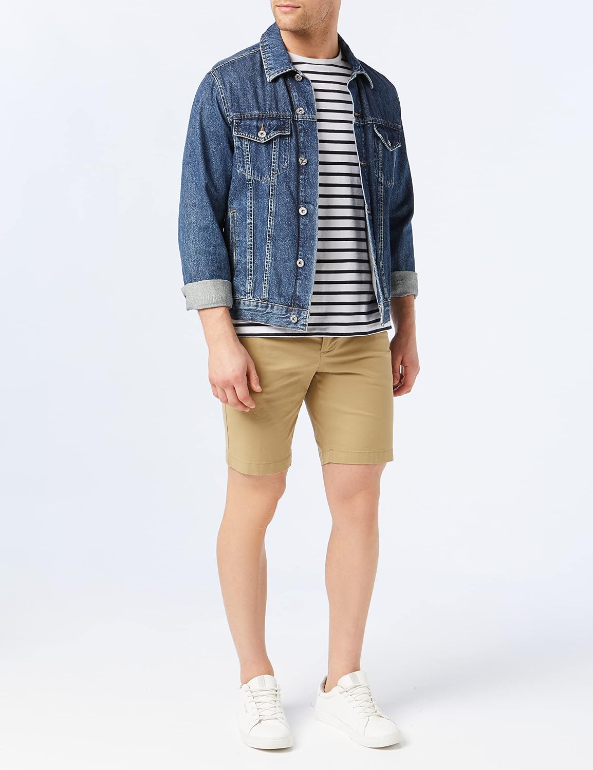 Detalle 2 de Dockers Smart Supreme Flex 85862-0061 Men's Modern Chino Shorts, Slim Fit