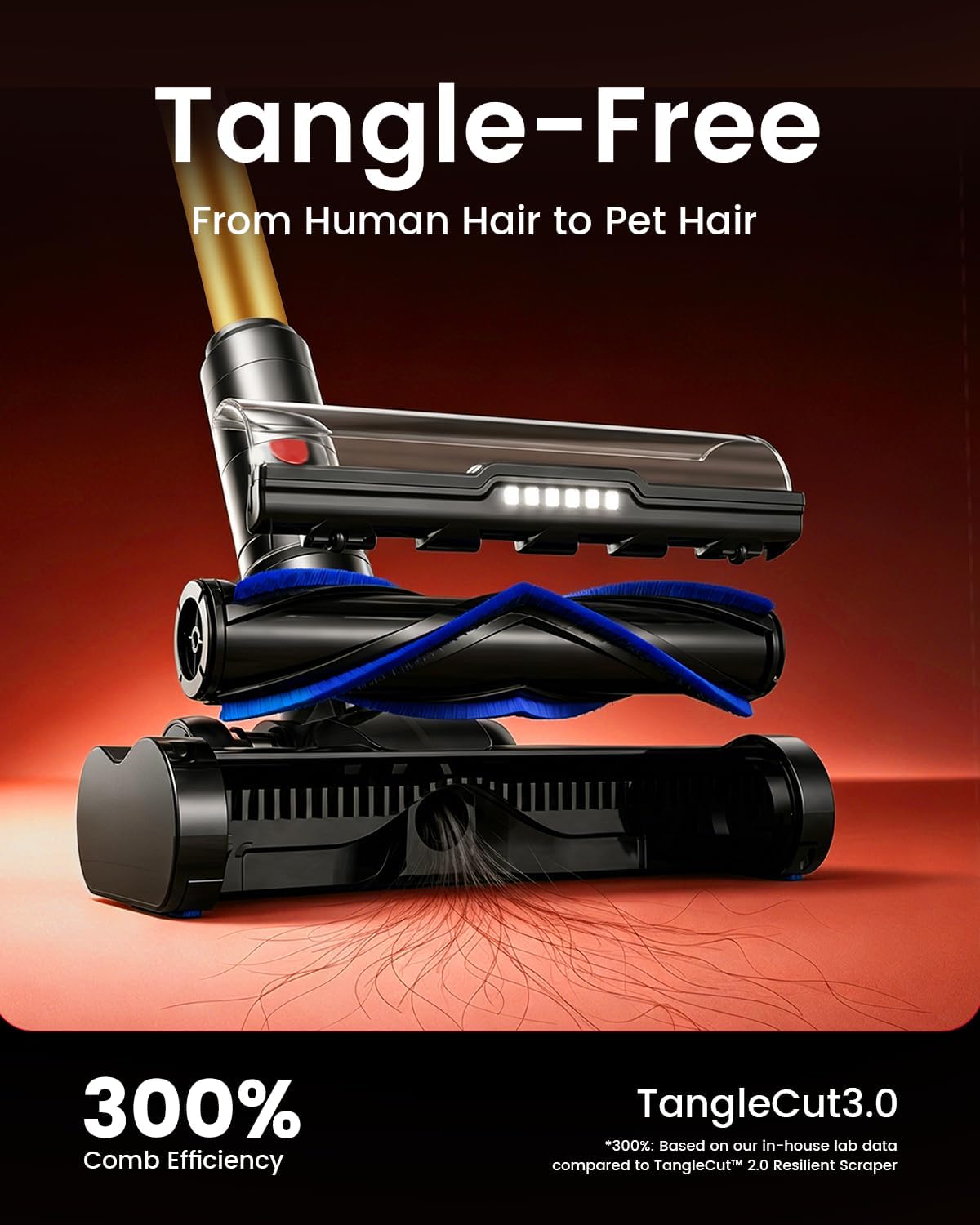 Thumbnail 5 de NADALY Cordless Vacuum Cleaner: 580W, 65-Minute Run Time, Self-Standing Stick Design