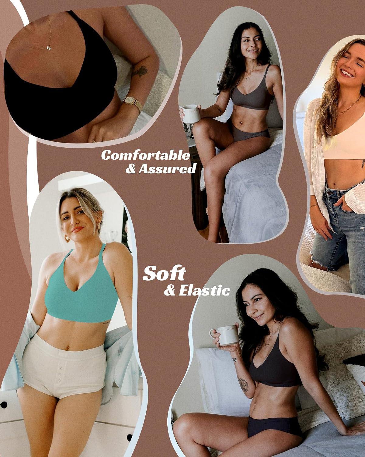 Thumbnail 5 de HORISUN Comfortable Seamless Full Coverage Bra for Women