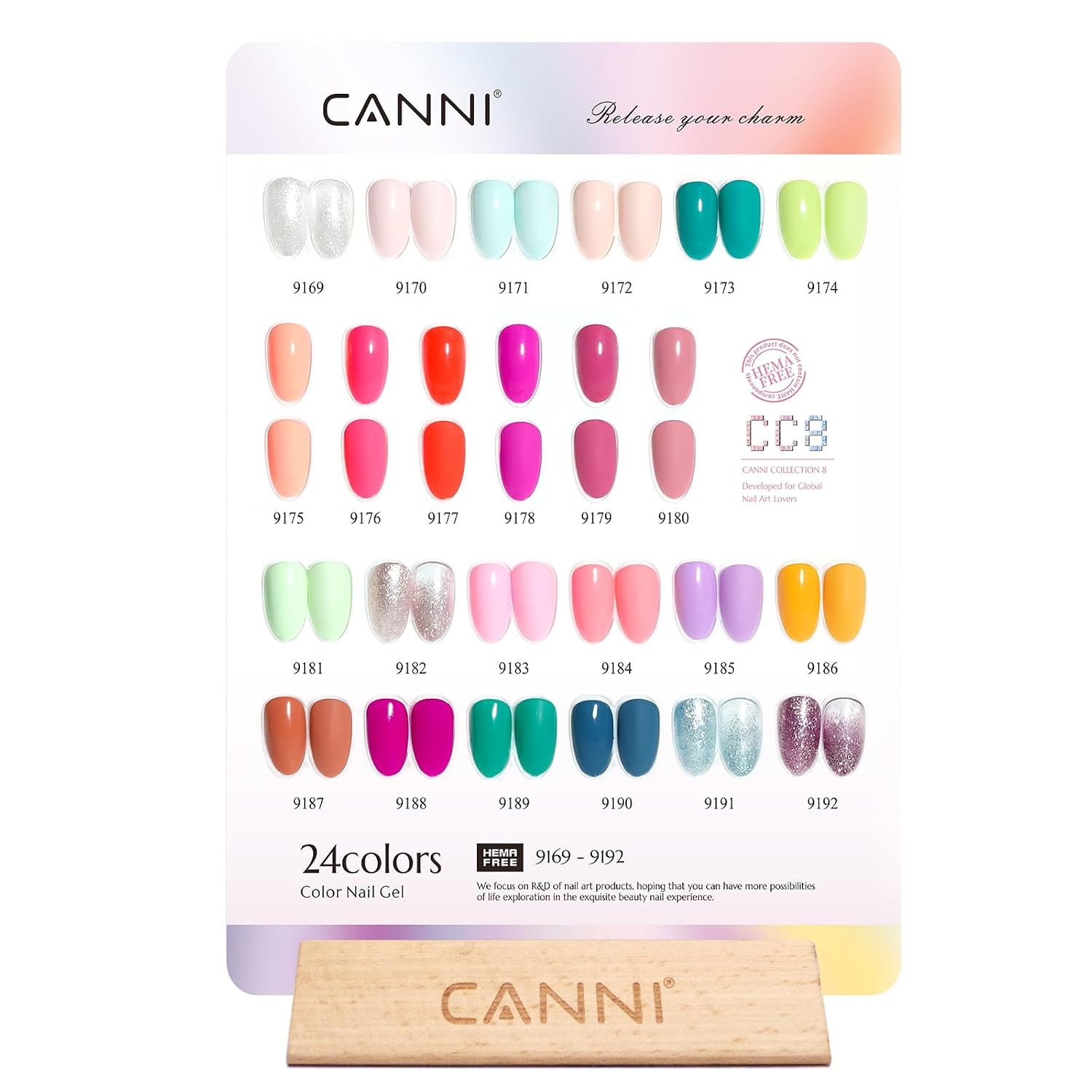 Thumbnail 6 de CANNI Brown Gel Nail Polish – Caramel Brown, 1Pcs, Soak-Off UV/LED Gel for Salon-Quality Nails at Home