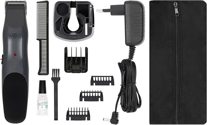 Detalle de WAHL Groomsman 🧔 Afeitadora eléctrica para barba y cuerpo