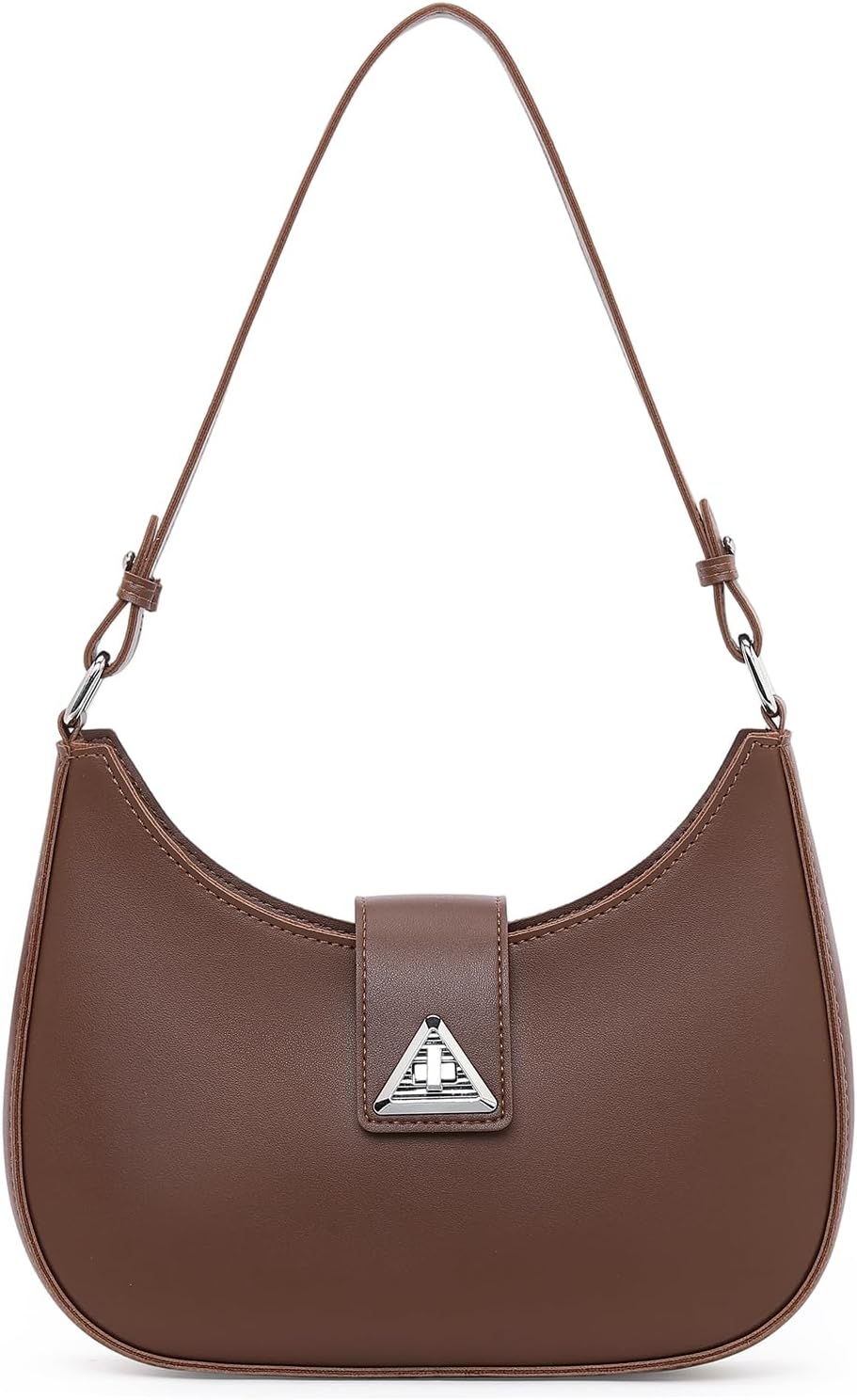 Detalle de GOIACII Tote Hobo Bag for Women – Classic Crescent Crossbody-Style Handbag in PU Leather