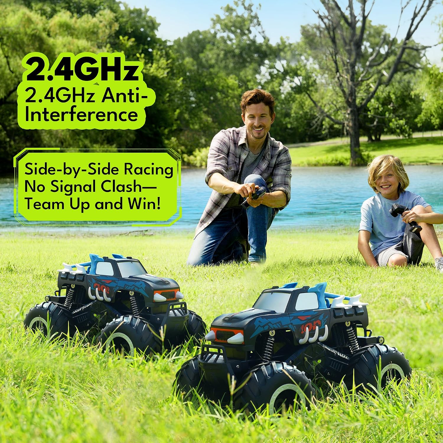 Thumbnail 5 de Threeking 1:16 Waterproof Monster Truck RC Car