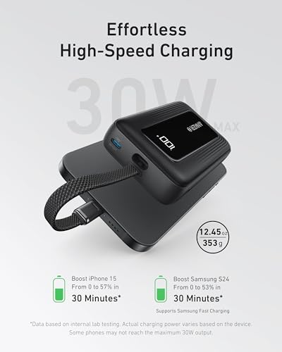 Thumbnail 3 de Anker Zolo Power Bank 20,000mAh 30W with Built-In USB-C