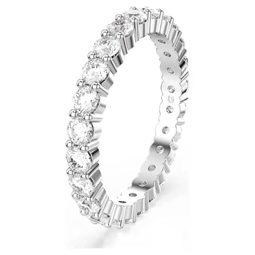 Detalle de Swarovski Anillo Matrix Vittore Talla redonda, blanco 💍