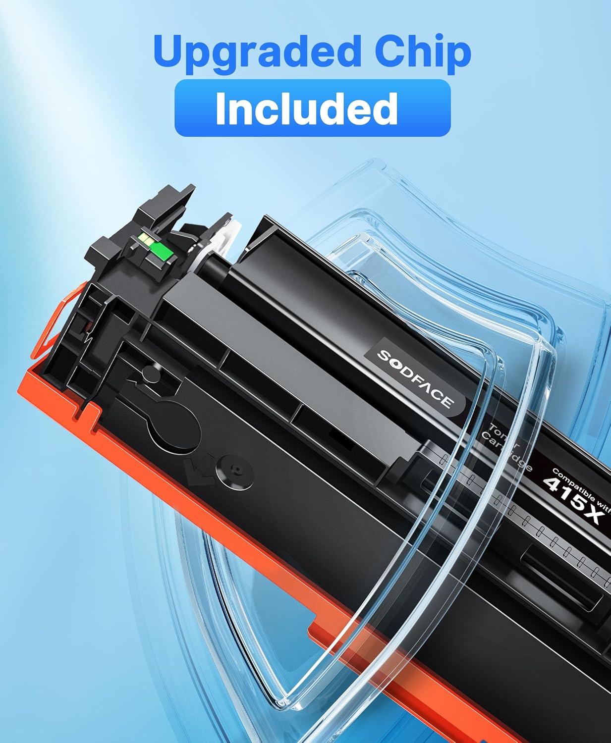 Thumbnail 4 de SODFACE 415X/415A Toner Multipack for HP Color LaserJet Pro MFP M479/M454 (4 Pack) – Black, Cyan, Yellow, Magenta