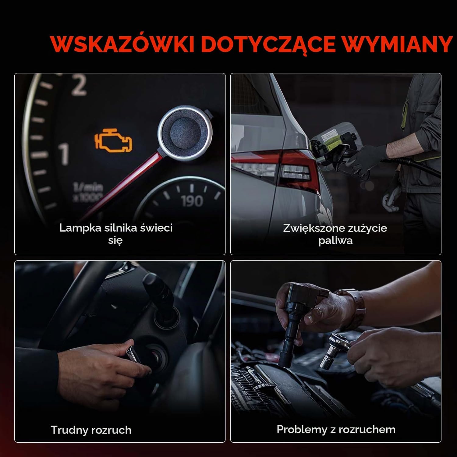 Detalle 2 de Frankberg cewka zapłonowa, moduł zapłonowy do wybranych modeli Opla, Fiata i Alfa Romeo