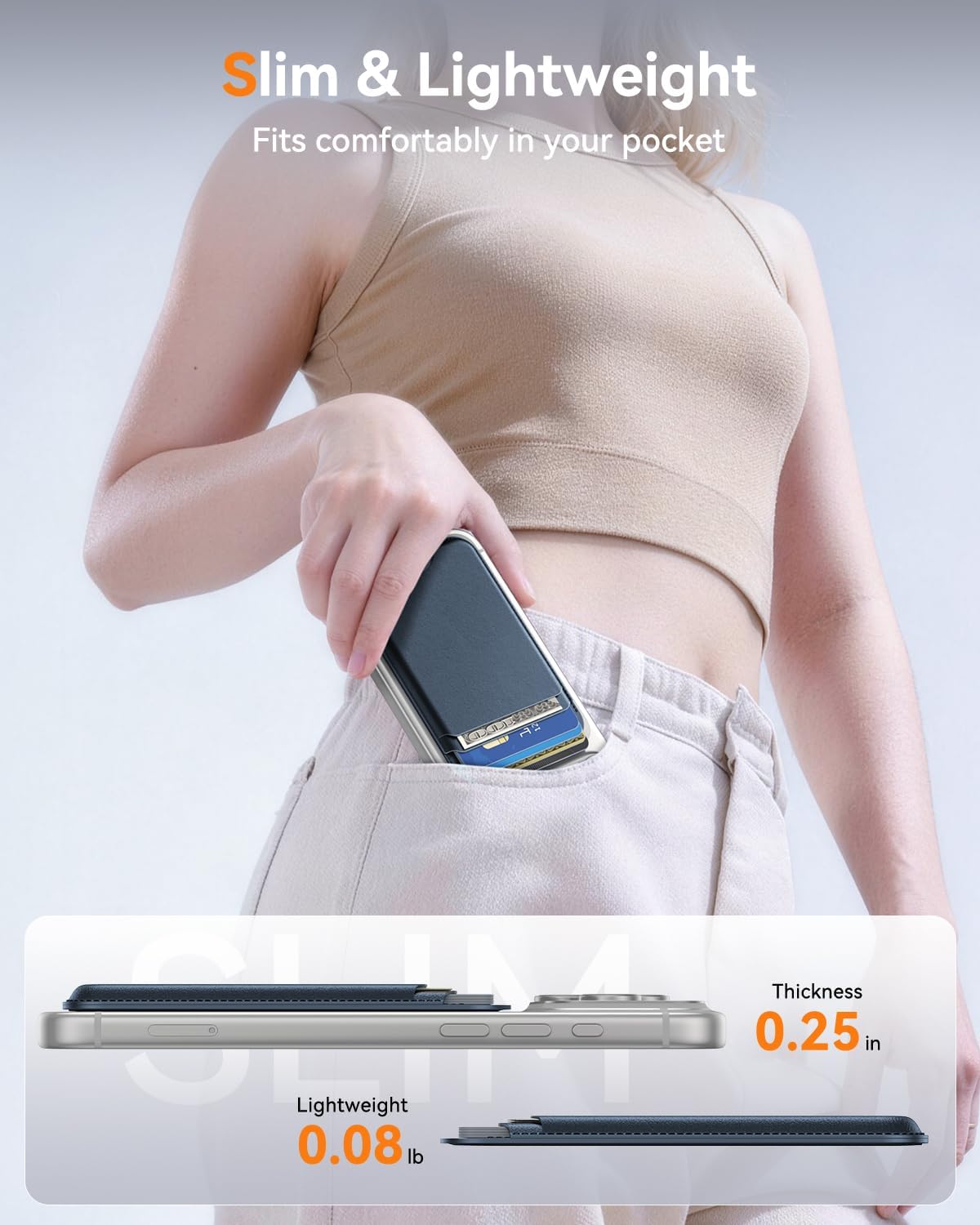 Thumbnail 6 de Fanseesy MagSafe Wallet, 5-Card Capacity