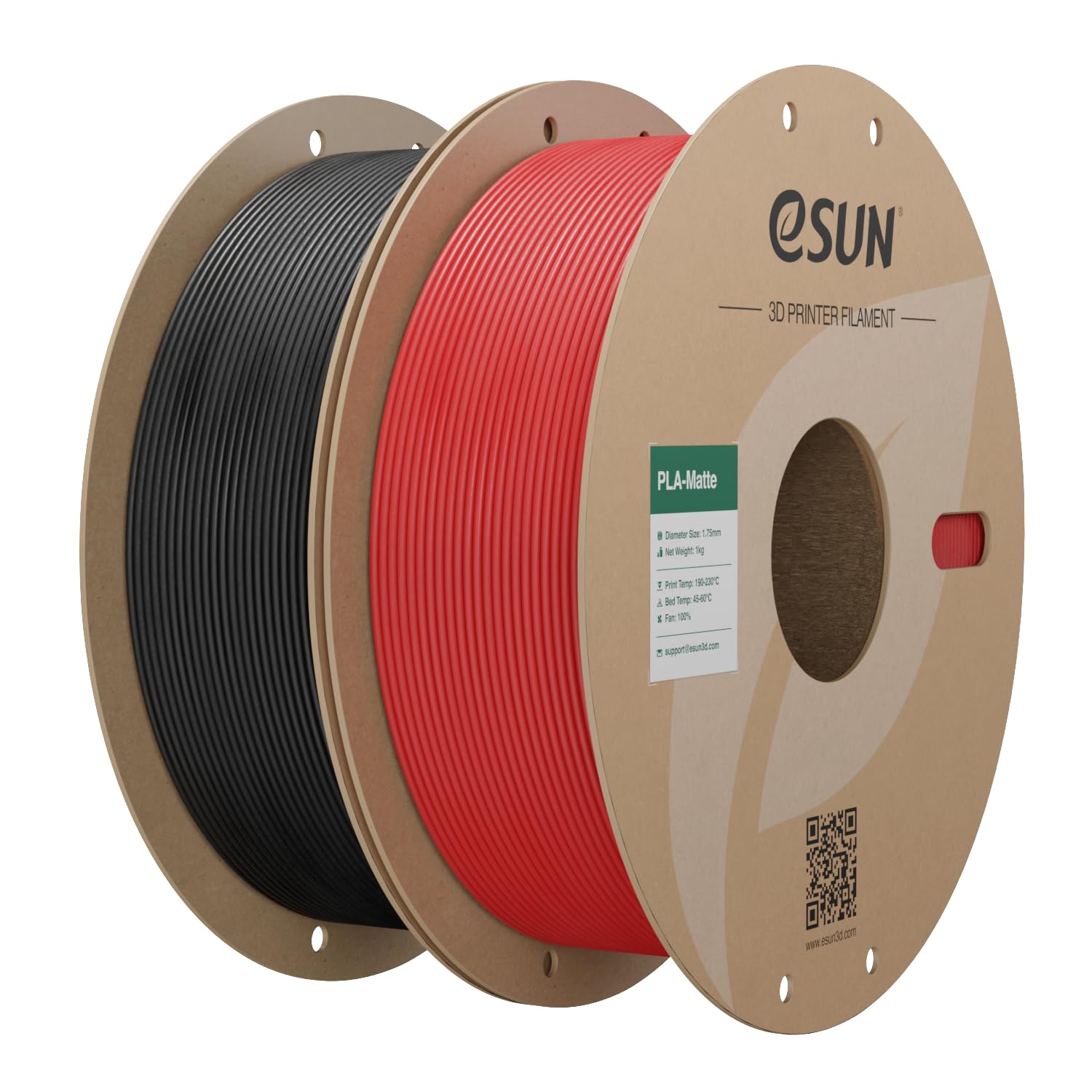 Thumbnail 6 de eSUN Aufgerüstet Matte PLA Filament 1.75mm – Matte Pfirsich Rosa, 1 kg