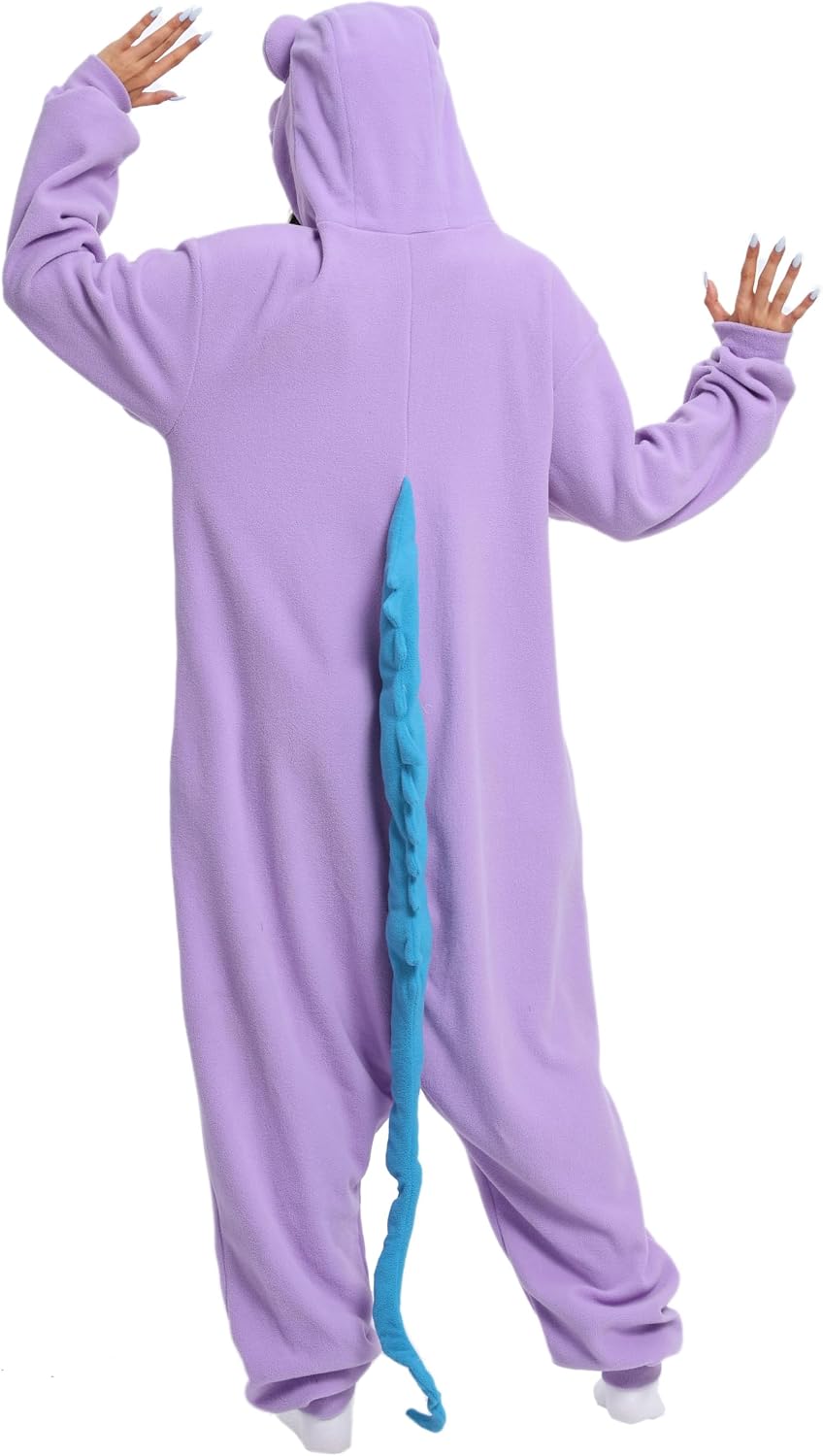 Detalle 2 de NAITOKE Animal Onesie Pajamas for Adults, Halloween Cartoon Design