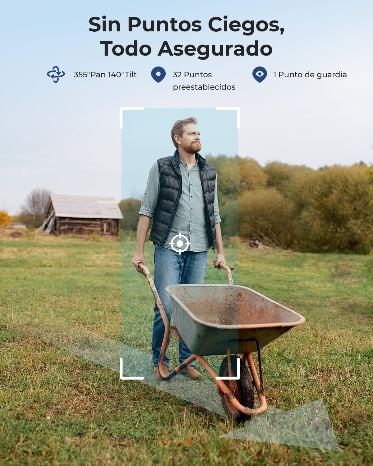 Thumbnail 1 de Reolink Go PT Ultra 4K Cámara Exterior Inalámbrica con Batería 🌙