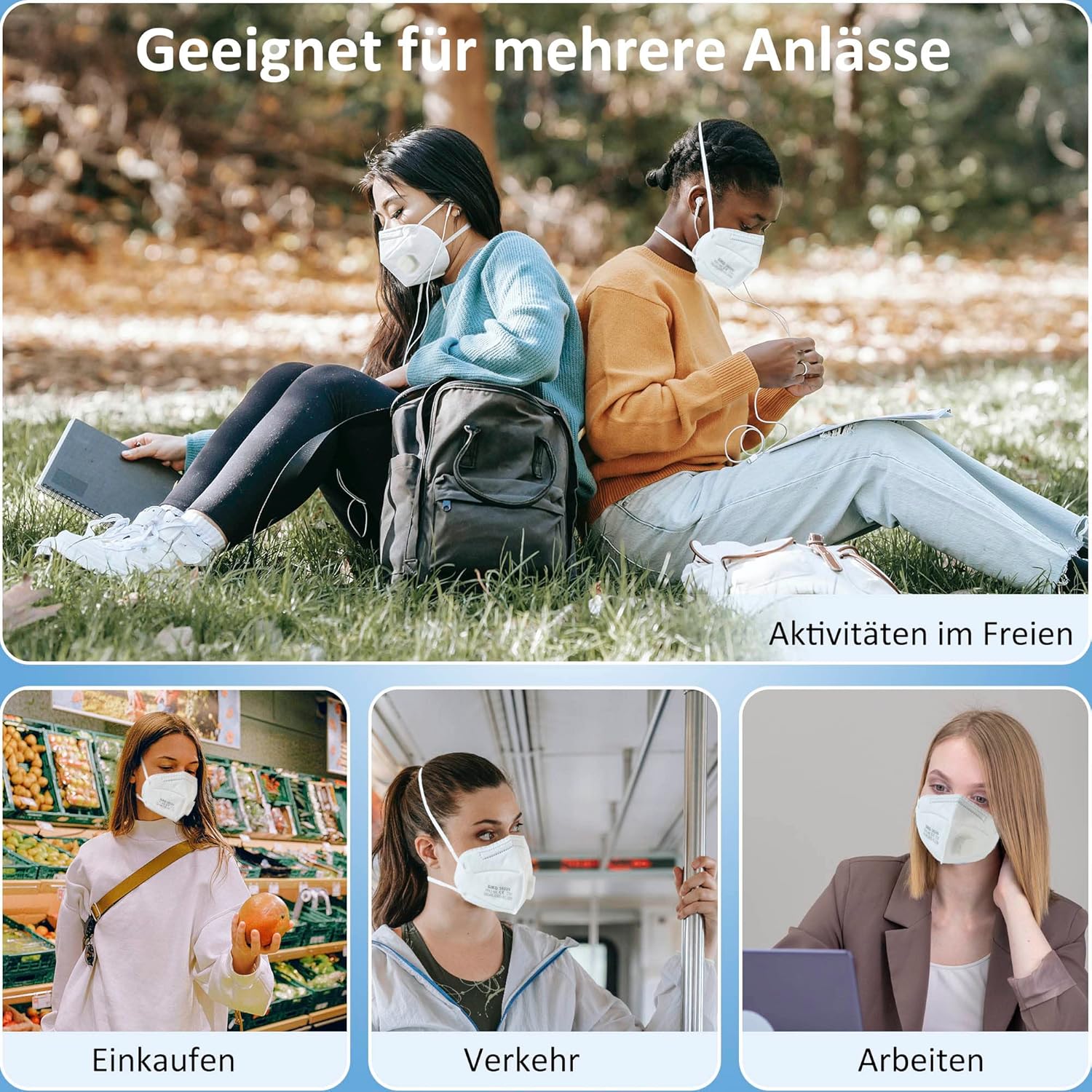 Thumbnail 6 de GIKO FFP2 Maske mit Ventil 20 Stück