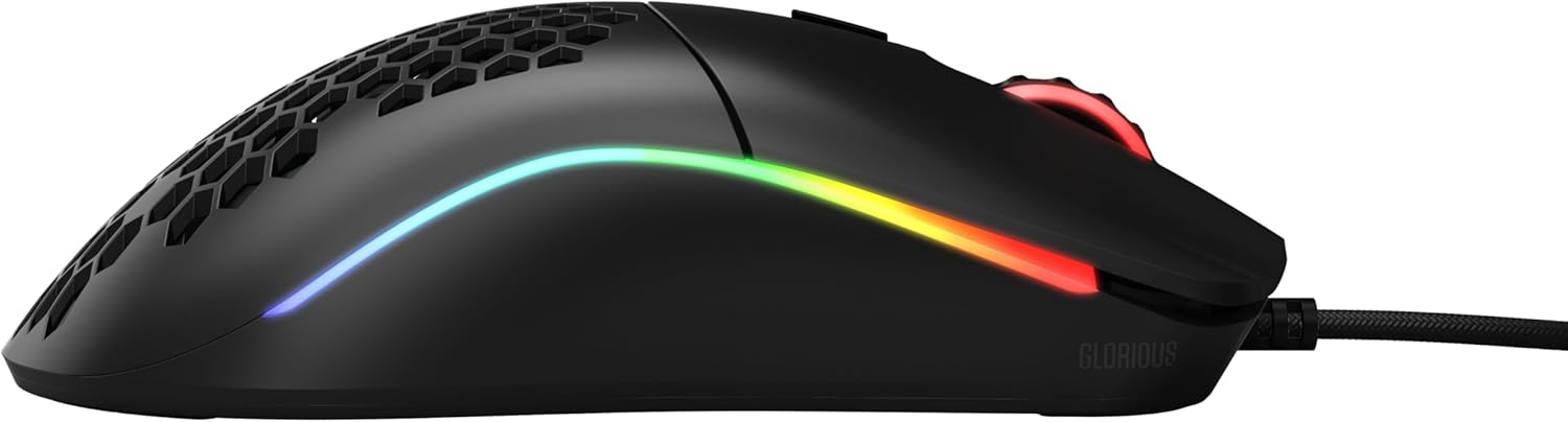 Detalle de GLORIOUS Model O: Mouse cablato per PC gaming con sensore ottico rapido