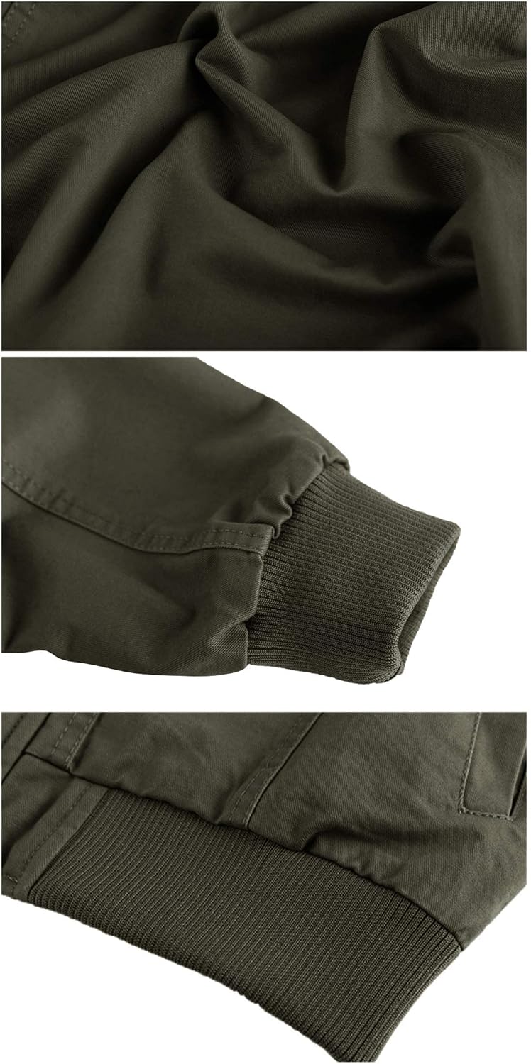 Thumbnail 4 de EKLENTSON Mens Fleece Lined Jacket 5-pocket
