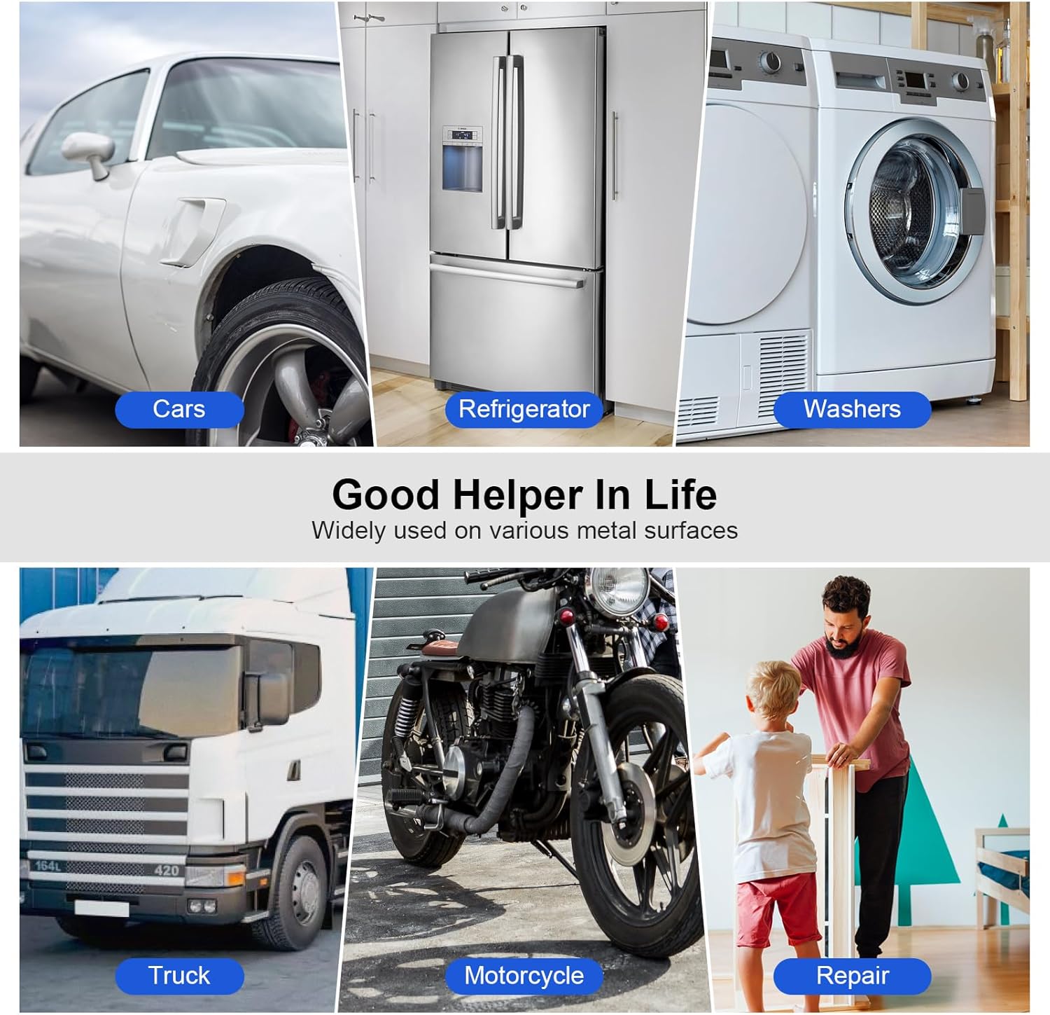 Thumbnail 4 de Car Dent Puller Kit 135-Piece Dent Repair Kit 🛠