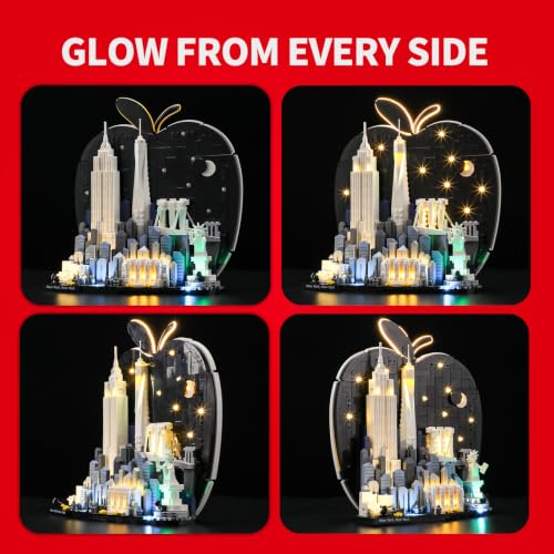 Detalle de BRIKSMAX Kit d’éclairage LED LEGO 21066