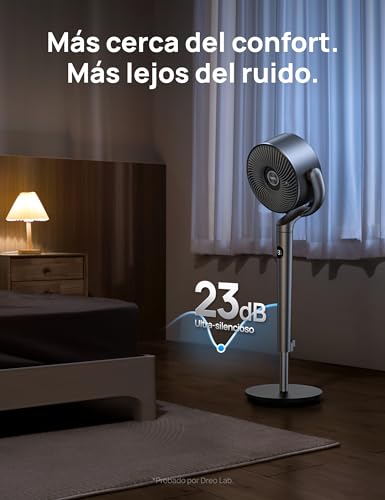 Thumbnail 6 de Dreo PolyFan: Ventilador de Pie Silencioso con Control Remoto, oscilación omnidireccional y 24 m de alcance