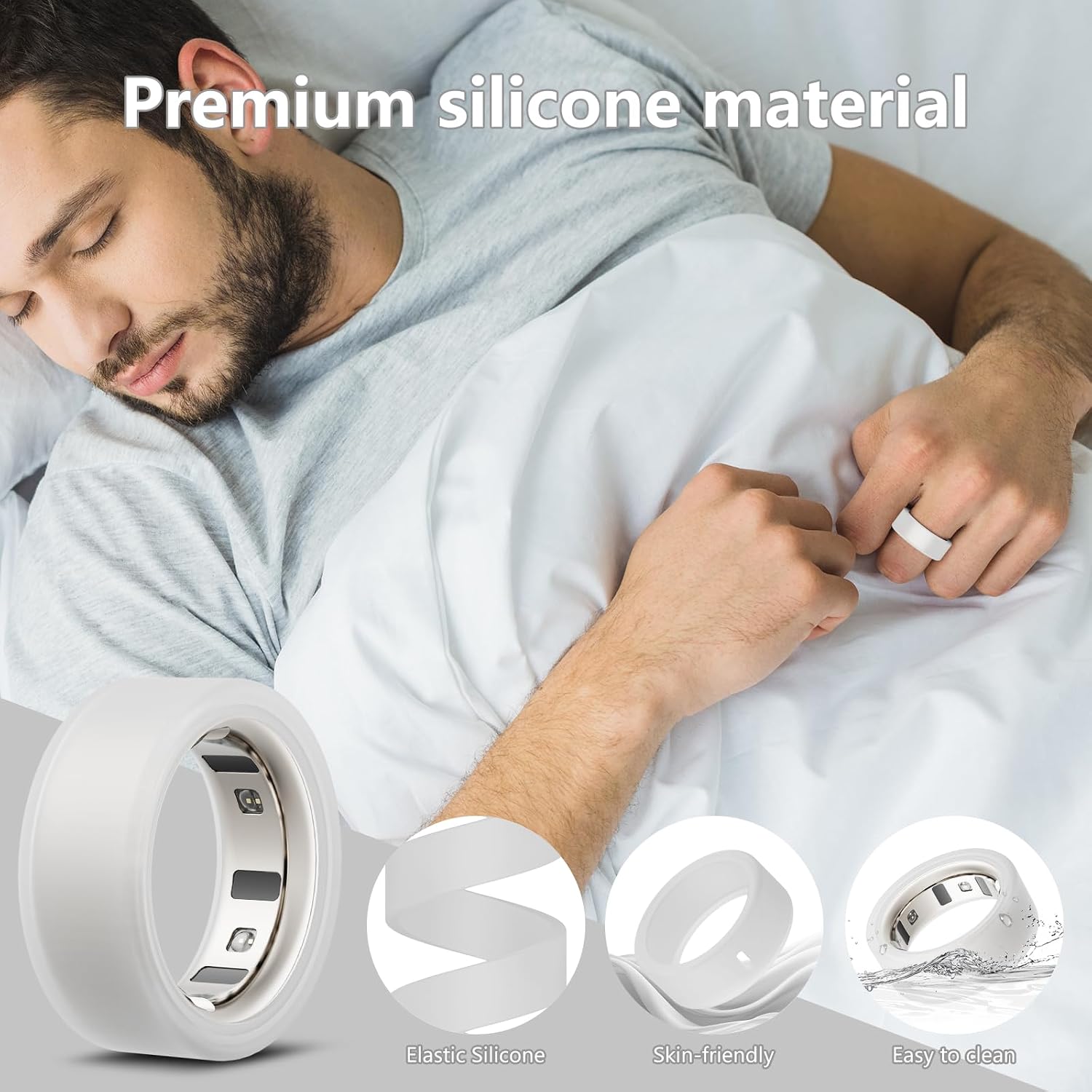 Thumbnail 4 de Hexasider Ring Cover for Oura Ring Gen3