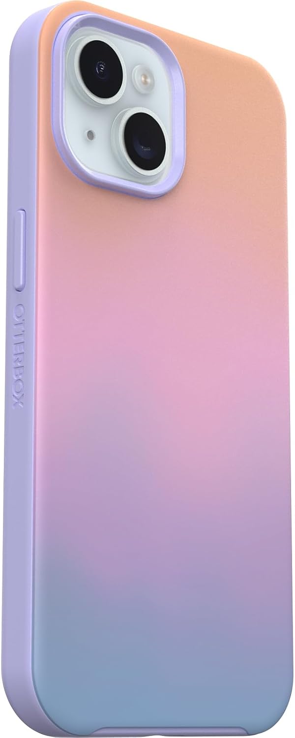 Detalle 2 de OtterBox Symmetry MagSafe Ombre para iPhone 16e, 15-13 💪