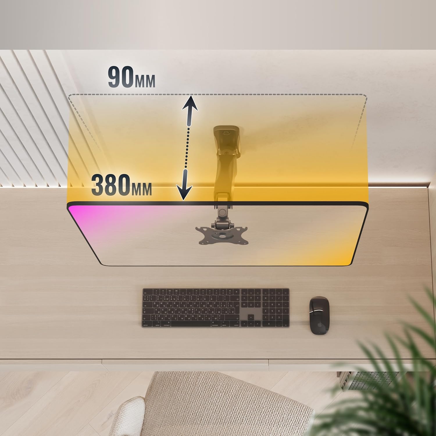 Thumbnail 3 de RICOO S4811 supporto monitor 17-32" 📺