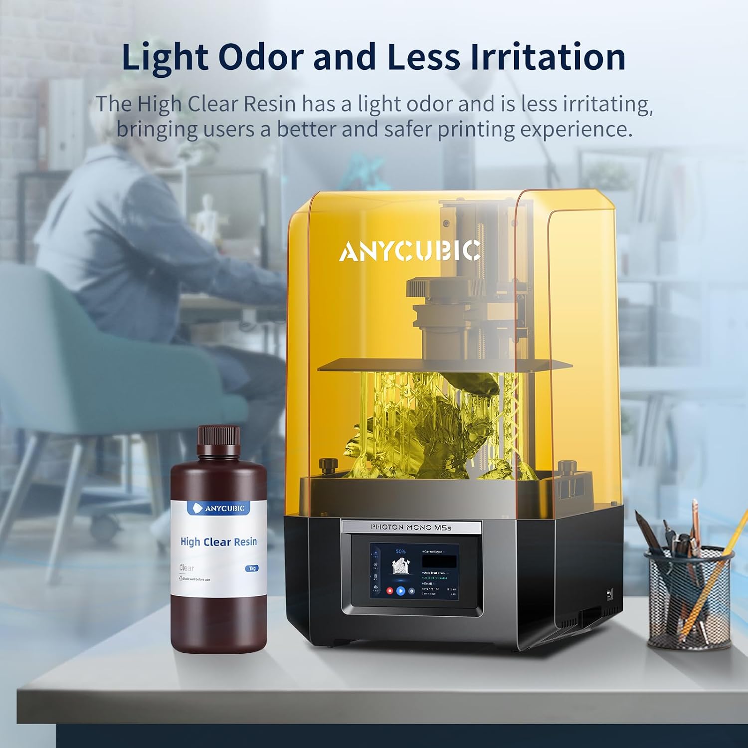 Thumbnail 6 de ANYCUBIC High Clear 3D Printer Resin 1kg 🖨