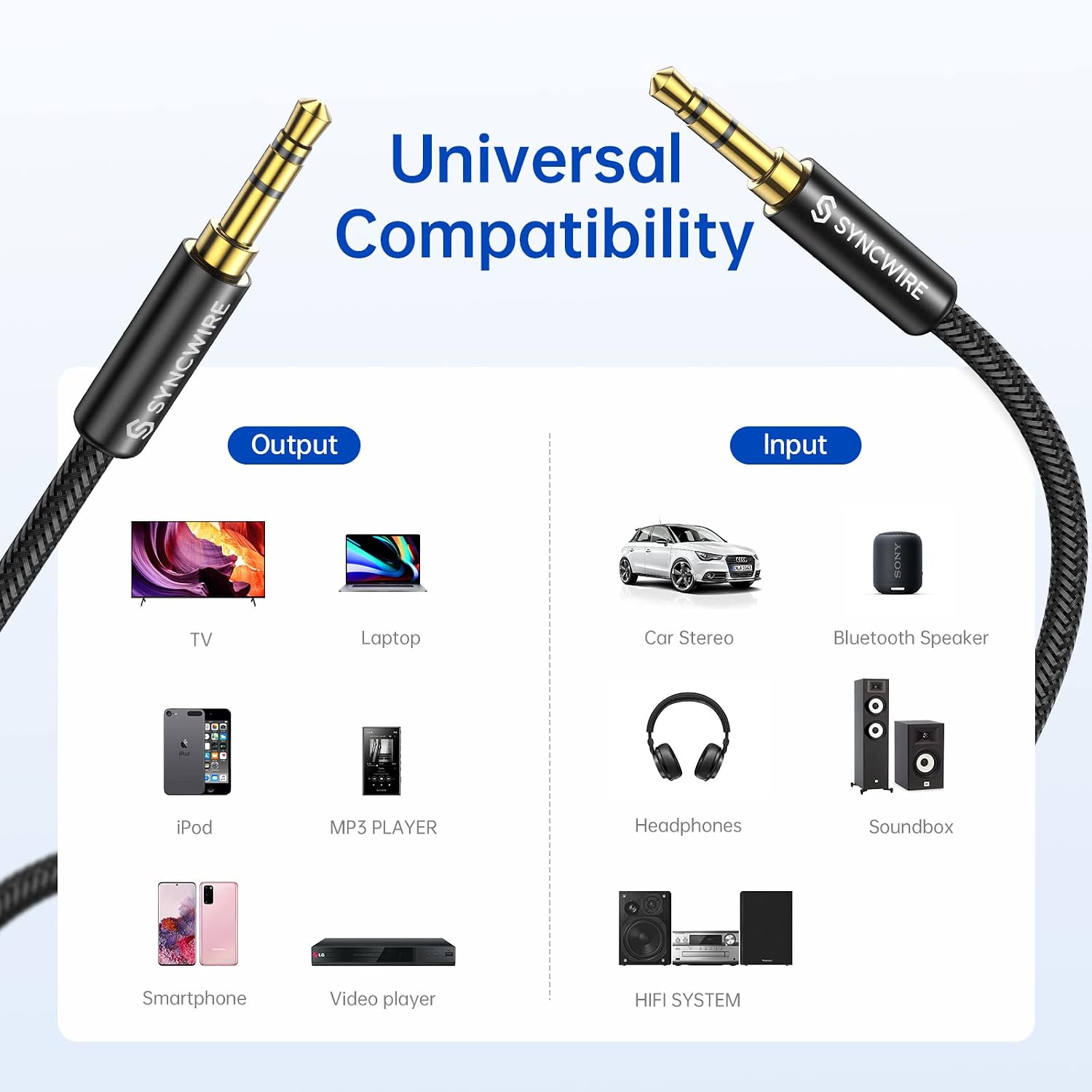 Thumbnail 6 de Syncwire Aux Kabel 2m 3.5mm Klinke