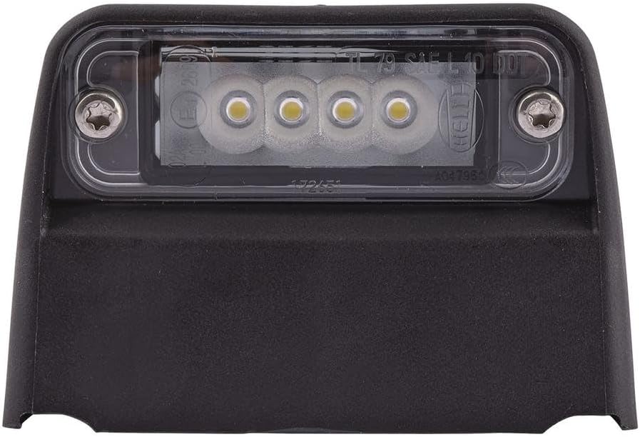 Detalle de HELLA 2KA 010 278-321 Kennzeichenleuchte – LED, 12V, seitlicher Anbau