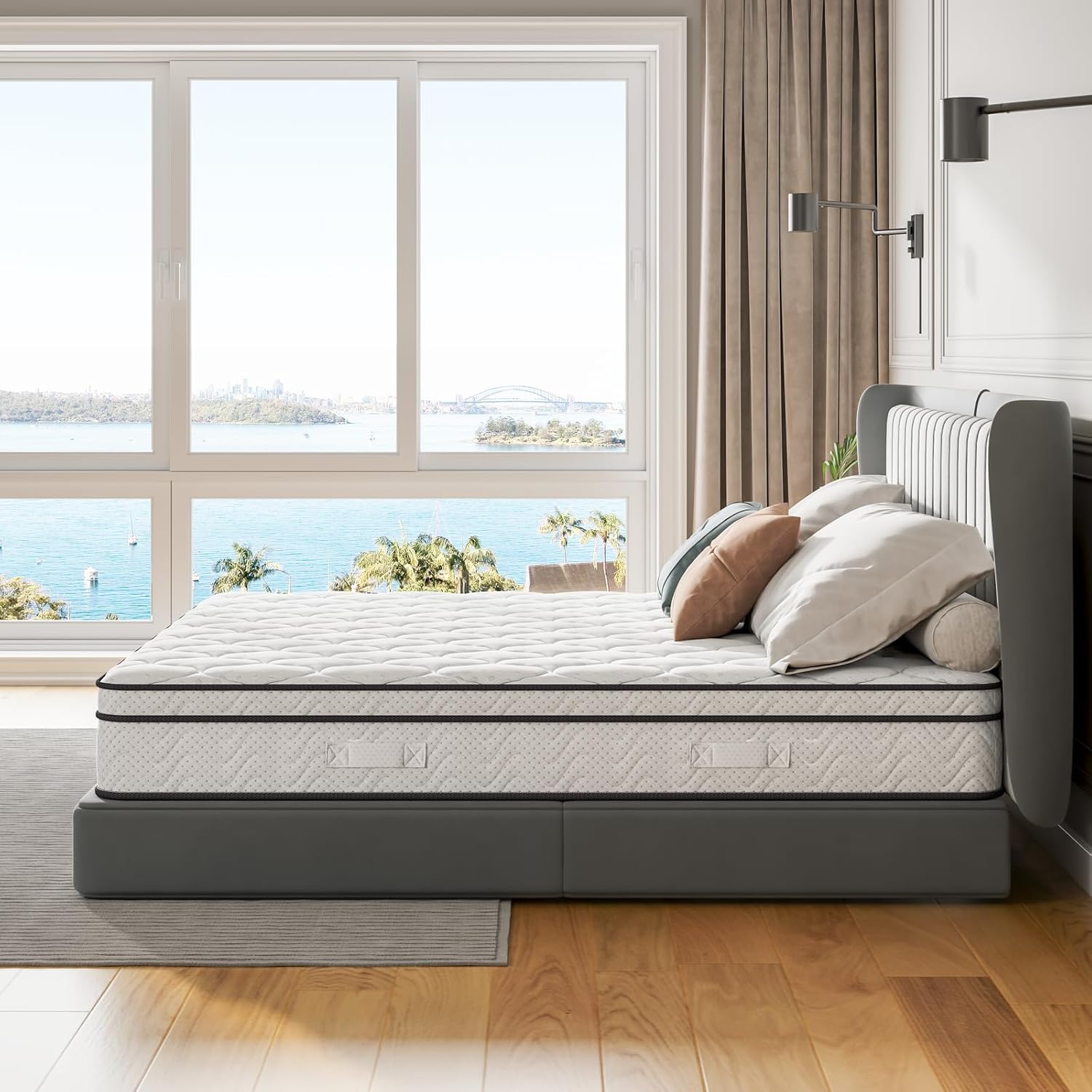 Thumbnail 6 de Vesgantti 10.3 Inch Hybrid Single Mattress 90x190cm