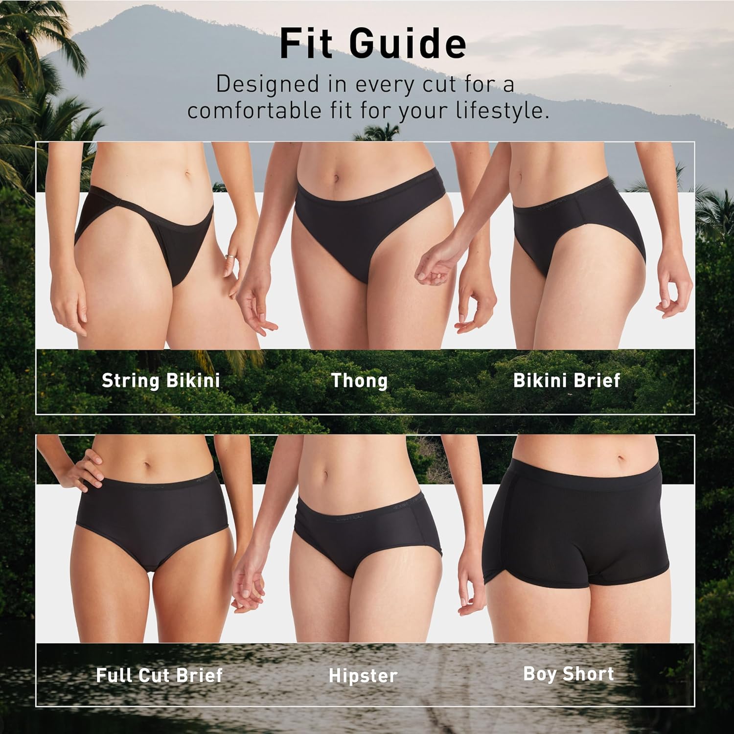 Thumbnail 5 de ExOfficio Women's Give-N-Go 2.0 Bikini Brief - Breathable, Durable Travel Underwear
