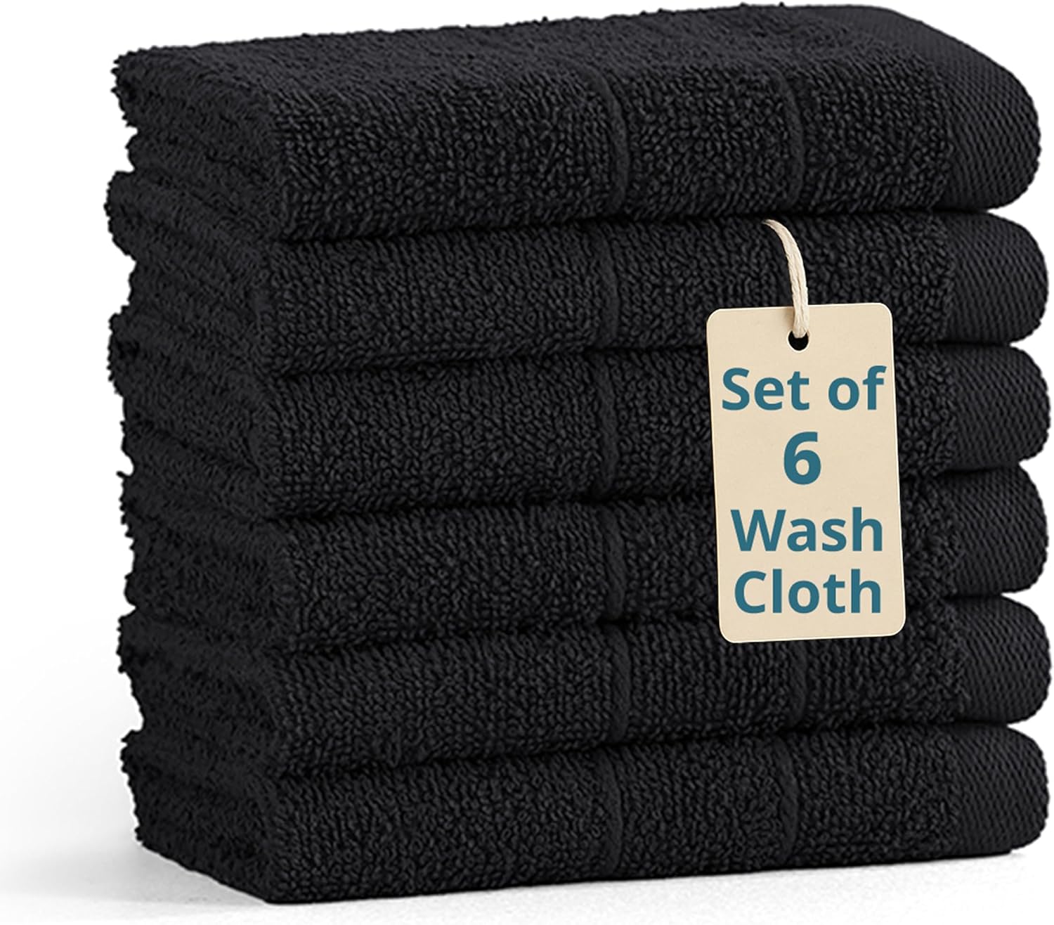 Detalle de Casa Platino Washcloths 6 Pack 13x13