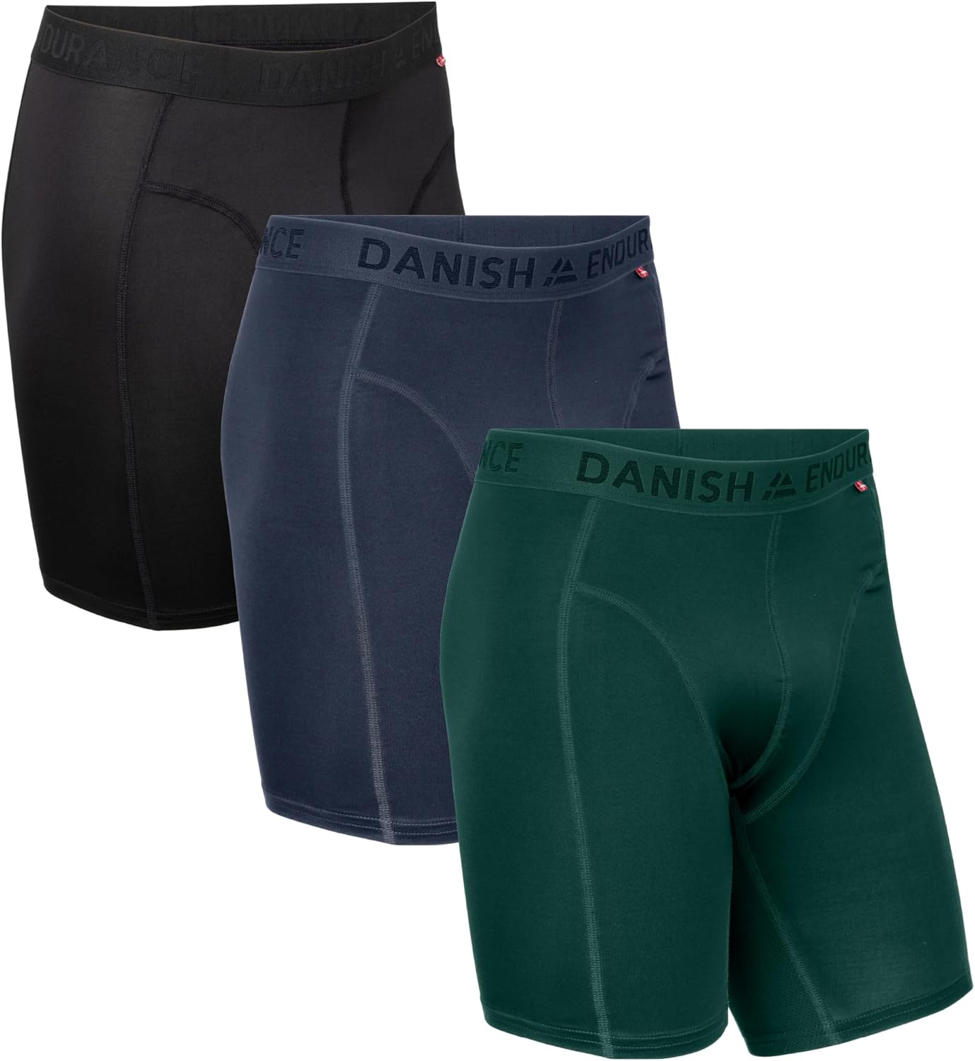 Thumbnail 6 de DANISH ENDURANCE Boxers de Course Hommes 3 paires