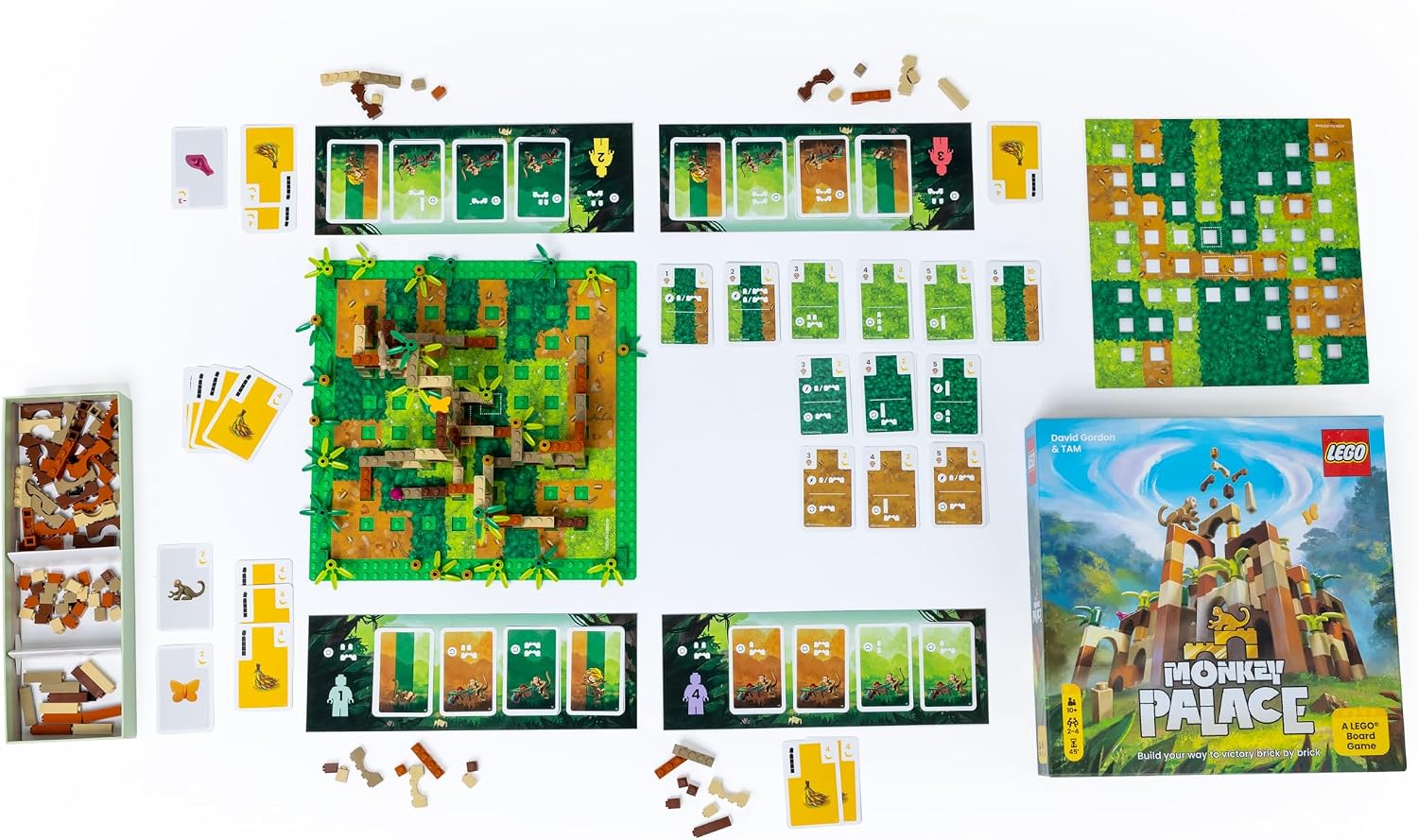 Thumbnail 6 de Asmodees Monkey Palace Brettspiel für 2-4 Spieler 🎲