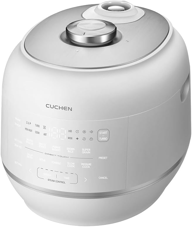 Detalle 2 de Cuchen IH Pressure Rice Cooker 6 Cup - Ultra High-Pressure (2.1 Bar) for Multi-Grain & White Rice