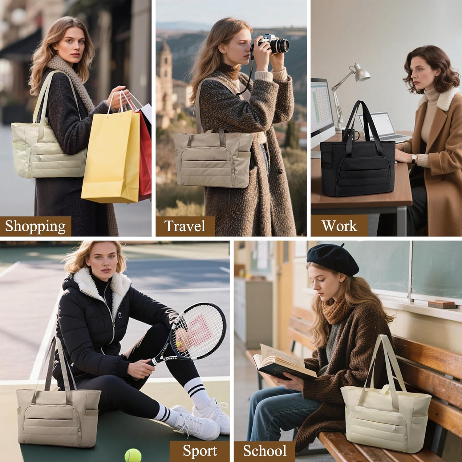 Thumbnail 1 de Mabecol Sac à Main 15,6"